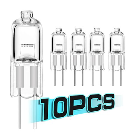 10 stk Halogenpære G4 12V 5W 10W 20W 35W 50W Globe Lot JC Bi-Pin LED Varmhvit Erstatt LED Kapselampe Halogenlamper Lys