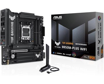 ASUS-TUF GAMING B850M-PLUS WIFI - B-vare-ASUS TUF GAMING B850M-PLUS WIFI-hovedkort-Computer components-Datakomponenter