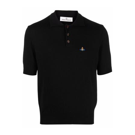 Vivienne Westwood, MAN Polo Zwart, Heren, Maat:S