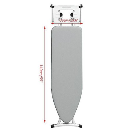 Hjemme Universal Sølvbelagt Polstret Strykebrett Trekk Pude Tykt Varmebestandig