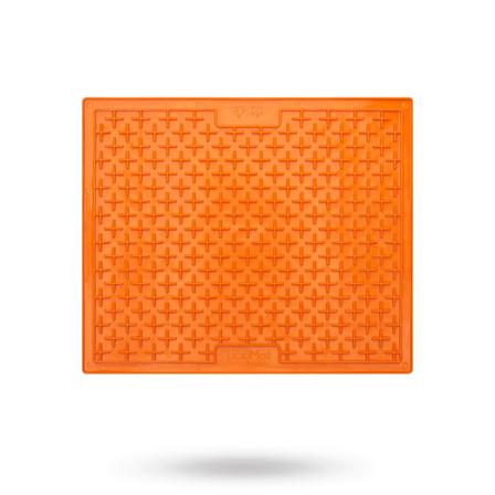 LickiMat - Lickimat Buddy Hundskål/Slickmatta Orange 30,5 x 25,5 cm