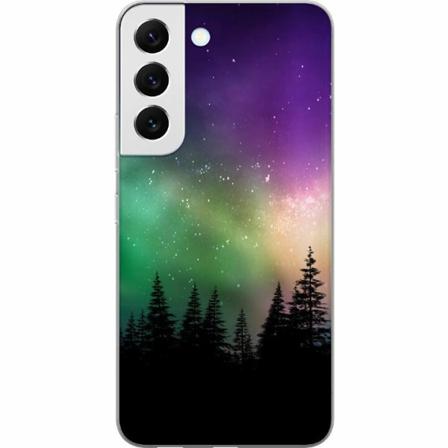 Samsung Galaxy S22 5g Genomskinligt Skal Northern Lights