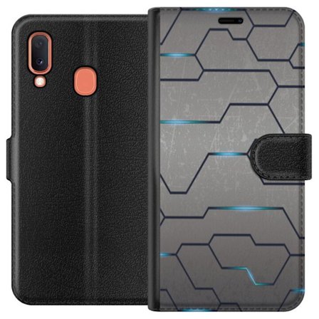 Kompatibelt Plånboksfodral till Samsung Samsung Galaxy A20e Mönster
