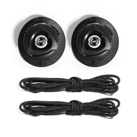 Automatiske sko snørebånd uden at binde - SORT