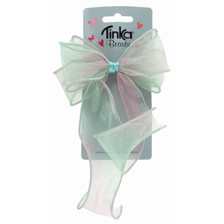 Iso Lila Monivärinen Rusetti - Tinka