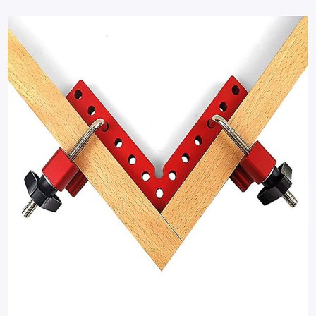 Puutyöoikean kulman viivain Säädettävä kulma Kiinnitin Viivoitin Alumiini