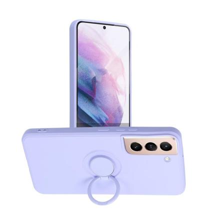 Forcell Silikon Skal Med Ringhållare Samsung Galaxy A72 4g Lila