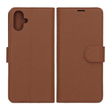 Plånboksfodral med Stativ för Samsung Galaxy A06 - Brun