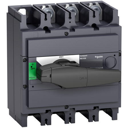 Schneider Electric ComPact INS500 Lastfrakobler 3-polet, 500 A, Elfordeling & strømforsyning