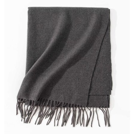 Ny scarf för höst och vinter, koreansk stil, mångsidig damscarf i imitation cashmere, enfärgad varm scarf, sjal