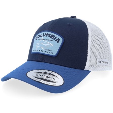 Columbia - Bleu trucker Casquette - Kids Collegiate Navy/Royal/White Trucker @ Hatstore