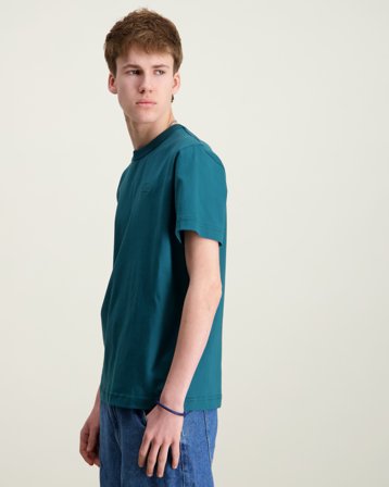 Mads Norgaard Cotton Jersey Theo Tee Blå T-shirts Kille - Kids Brand Store