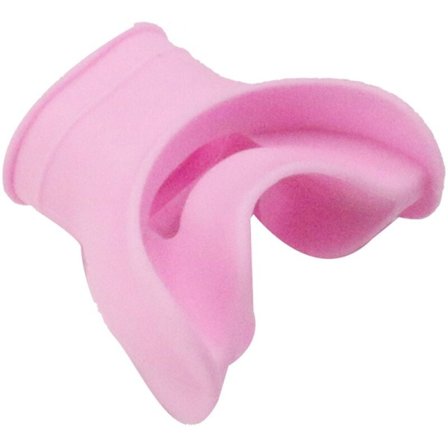 Scuba Diving Anden Trin Silicone Mundstykke Snorkel Regulator Farverige Undervandsåndedrætstilbehør Pink