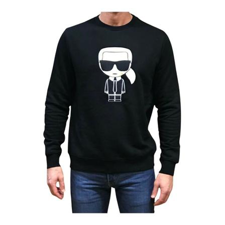 Karl Lagerfeld, Sweatshirts Zwart, Heren, Maat:M