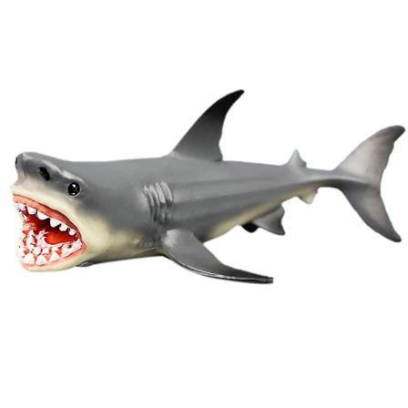 Julegaver Megalodon Forhistorisk Haj Hav Uddannelse Dyr Figur Model Børn Legetøj Gave As shown