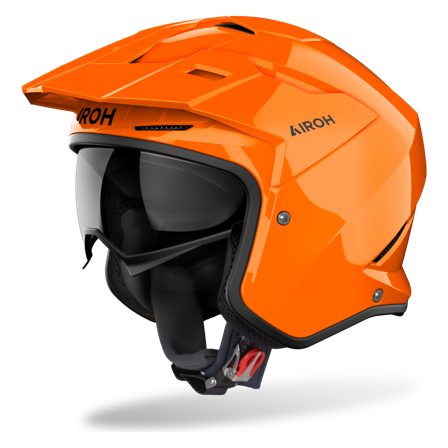 Airoh Kombakt Öppen Hjälm Orange Glans S