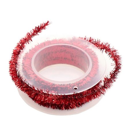 Glansgardin 1,5m Glitter Glans Metallisk Glansgardin Julepynt