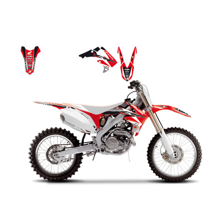 Blackbird Dream 3 Decal Kit - Honda CRF 450R 2009-2012