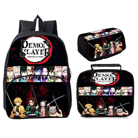 Ghost Slayers Blade Tredelad 16-tums skolväska Style 3