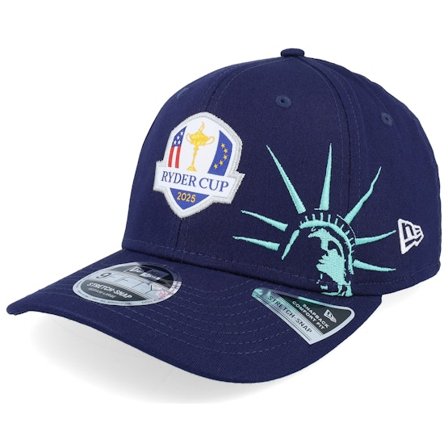 New Era - Blauw adjustable Cap - Oversized Emb 9FIFTY Ryders Cup Royal Adjustable @ Hatstore