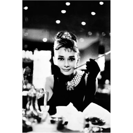 Audrey Hepburn - Breakfast at Tiffanys, Svart vitl