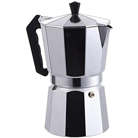 Espressobryggare Moka Pot, Kaffebryggare för Spisplatta för Utmärkt Smak för Elektrisk Keramisk Spisplatta