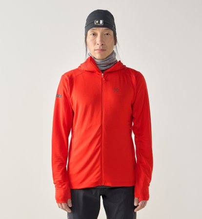 Haglöfs L.I.M Mid Multi II Hood Men Tech Red - Herre - XXL