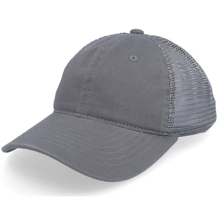 Wei - Grey trucker Czapka Z Daszkiem - Wezi Grey/Grey Soft Trucker Cap @ Hatstore