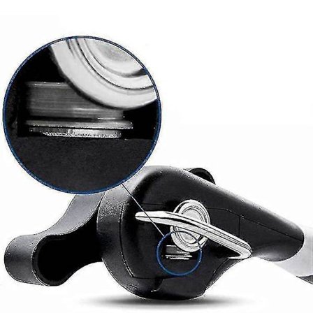 Dåseåbner i fødevaregodkendt rustfrit stål, professionel ergonomisk dåseåbner til køkken og restaurant, dåseåbner med glat kant, manuel dåseåbner Ha