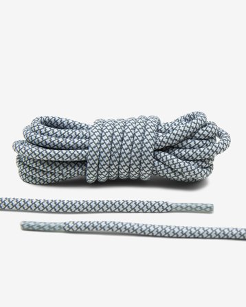 REFLECTIVE ROPE LACES - WHITE 3M