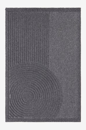 Jotex - Dørmatte 60x90 Cm Polypropylen/Polypropylen/Gummi Grå HANA - Kjøp Dørmatter hos Jotex