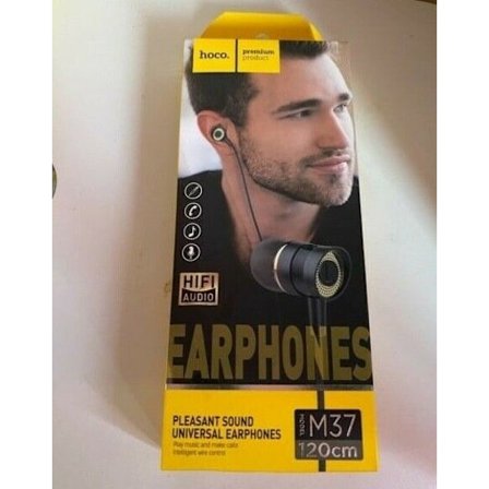 EARPHONES HOCO M 37 HIFI AUDIO 120CM