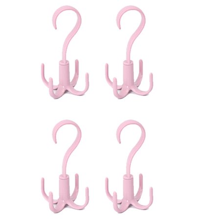 Hakeholder, 4-pakning, 360 graders roterbar