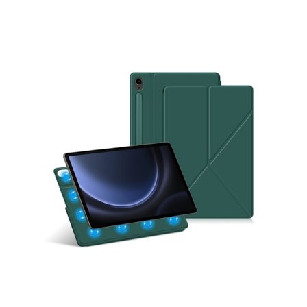 Fodral för Samsung Galaxy Tab S9fe 11 Grön