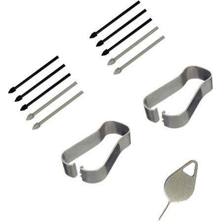 2 stk. Stylus S Pen spidser/tips erstatning kompatibel med Samsung Galaxy Tab S8/ S7/ S6/ S6 Lite/ Note10/ Note 20 erstatning Touc