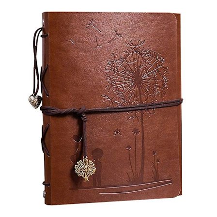 One Piece Fotoalbum Scrapbog 8,7x10,7 Læder DIY Jubilæumsgave