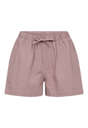 JBS of Denmark Bambu, "seersucker" Nattshorts, Ros Myskläder & loungewear Dam Röd S