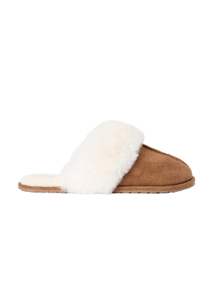 Carin Wester Fodrade tofflor i mockaimitation Dam Beige 38/39