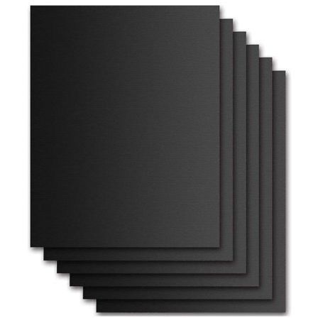 6 stk. grillmatter for grilling, gjenbrukbar non-stick grillbakematte