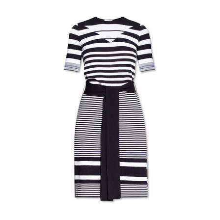 Salvatore Ferragamo Short-sleeved Kjole Sort, Dame
