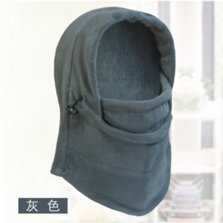 Paksu monitoiminen fleece ratsastushuppu naamioitu hattu CS-hattu ulkoilu ratsastushattu