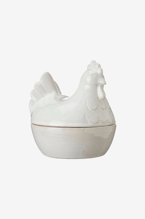 Wikholm Form - W Hen lock - Vit - Påskpynt - Från Homeroom