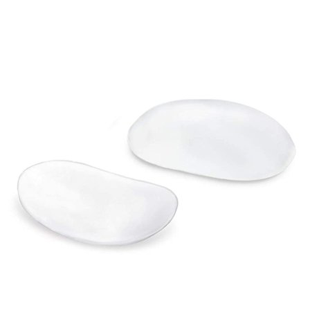 -Par silikone skulderpuder til dametøj, skridsikre skulderforstærkerpuder, usynlige, åndbare, genanvendelige