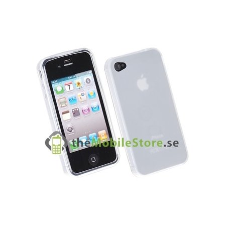 FlexiCase Skal till iPhone 4 (Cloud White)