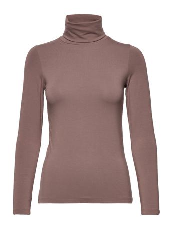 Turtle Neck T-shirts & Tops Long-sleeved Lilla Bread & Boxers