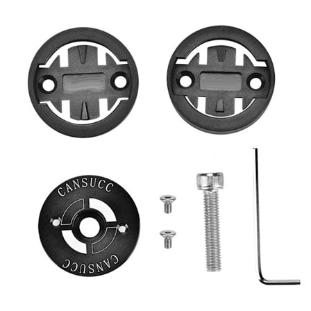 Holder til cykelcomputer til racercykel, stopursstøtte til Bryton (sort)