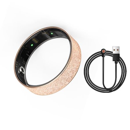 Smart Ring V3, NFC Åtkomstkontroll Puls Blodtryck Syre Sömn Vattentät (Roséguld, 11#)