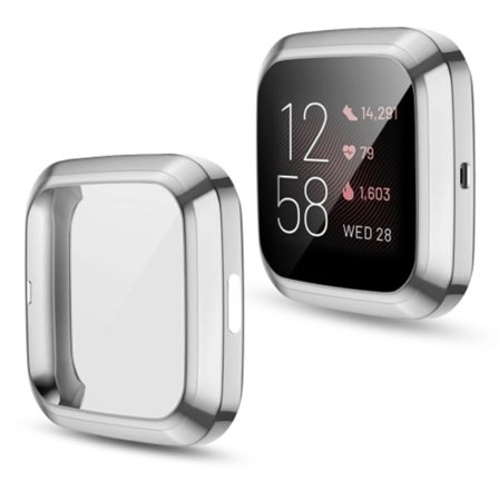 För Fitbit versa 2 Plating TPU All-inclusive Protective Shell