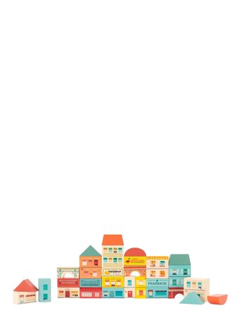 Moulin Roty | Building Blocks - Village - Avenue Du Moulin | ONE SIZE