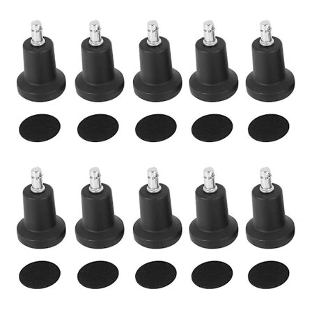 Høye Glidebrytere for Kontorstol Uten Hjul & Barstol, Fast Stasjonær Base